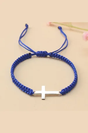 Merkloos Armband - Kruis - Christelijk - Handmade