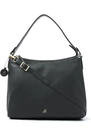 dR Amsterdam Schoudertas | Schoudertas dames | Crossbody tas dames | Handtassen dames | Leren schoudertas | Faggio - 903775 Black