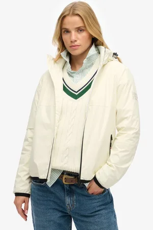 Superdry Hooded Logo Windbreaker Jas Dames