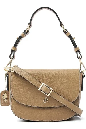 dR Amsterdam Schoudertas | Schoudertas dames | Crossbody tas dames | Handtassen dames | Leren schoudertas | Mint - 1103780