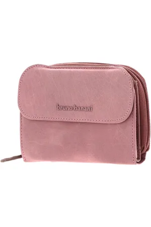 Bruno Banani Leren Portemonnee Wallet Roze