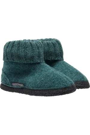 Bergstein Cozy Sloffen Unisex Junior - Seagreen