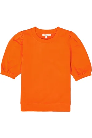 Garcia Dames Sweater Oranje Korte mouw