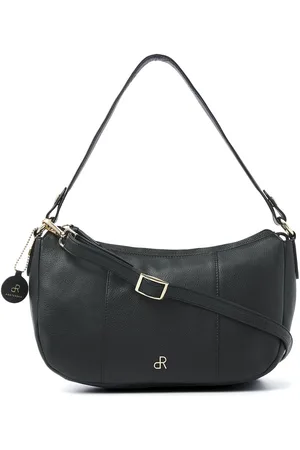 dR Amsterdam Schoudertas | Schoudertas dames | Crossbody tas dames | Handtassen dames | Leren schoudertas | Faggio - 903776 Black