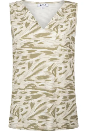 ZOSO Top Dacia 252 1250-0007 Green/sand Dames