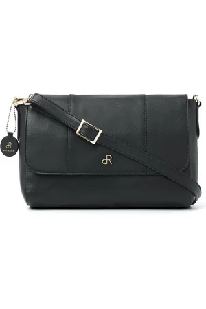 dR Amsterdam Schoudertas | Schoudertas dames | Crossbody tas dames | Handtassen dames | Leren schoudertas | Faggio - 903774 Black