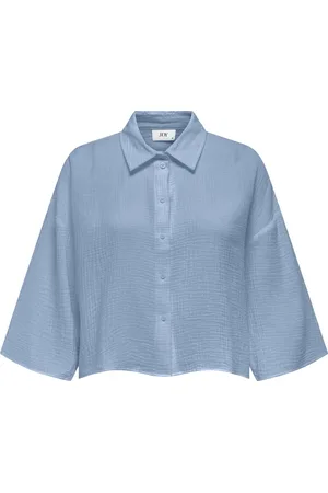 JDY THEIS LIFE 3/4 CROP SHIRT WVN NOOS - Dames - Blouses