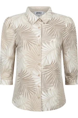 ZOSO Blouse Karin 252 0007 Sand Dames