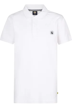 Petrol Industries Jongens Klassieke Polo Flaming - Wit