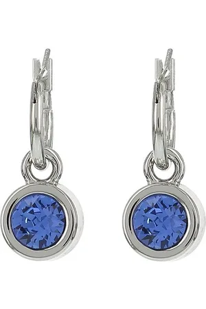 Biba Oorhangers met steen Sapphire