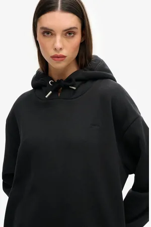 Superdry Biologisch katoenen sweatjurk met geborduurd logo - Dames - Jurken