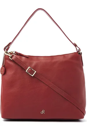 dR Amsterdam Schoudertas | Schoudertas dames | Crossbody tas dames | Handtassen dames | Leren schoudertas | Faggio - 903775 Red