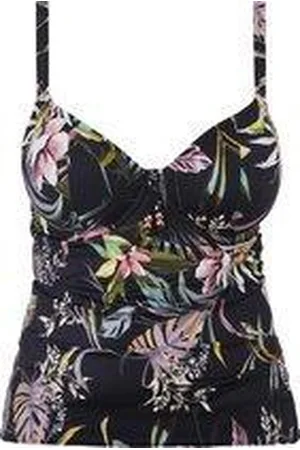 Freya TAHITI NIGHTS UW Plunge Tankini Top - BLACK - Vrouwen