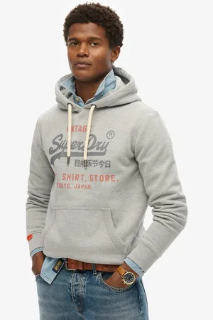 Superdry VL HERITAGE RELAXED HOOD Heren Trui