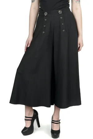 Hell Bunny Murphy Culottes Stoffen broeken XS Dames