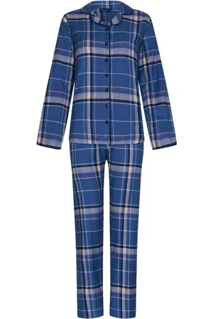 Pastunette Dames Pyjama Flanel met knoopsluiting - - 38