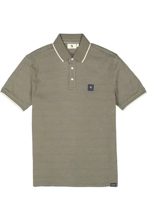 Garcia Heren Polo Groen Korte mouw