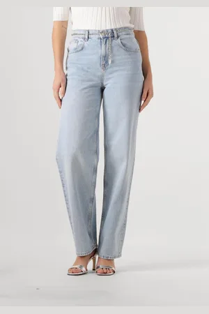 Liu Jo Pant.straight Color H.w. Jeans Dames - Broek -