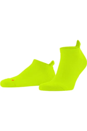 Falke Cool Kick anatomische pluche zool functioneel garen sokken Unisex geel