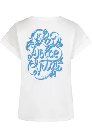 lofty manner T-shirt T Shirt Jose Qc14 100 White Dames
