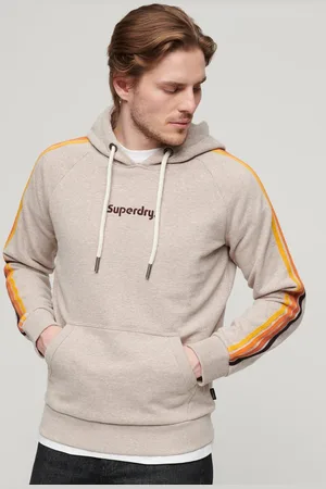 Superdry Gestreepte Terrain hoodie met logo - Heren - Hoodies