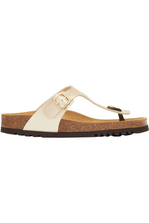 Scholl NICOLE MetSyn Light Gold Dames Slippers - Licht