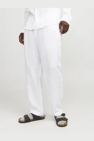 JACK & JONES Karl Lawrence Linen Chino loose fit - heren chino