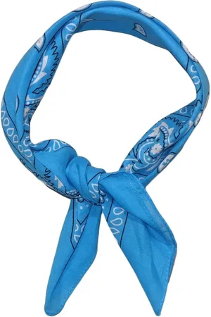 Merkloos Bandana Rain Drop blauwe 54 x 54 cm