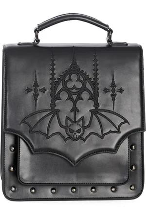 Banned Retro Gothic Vleermuis Rugzak - schoudertas - handtas - (bxhxd) ca. 26cm x 28cm x 12cm