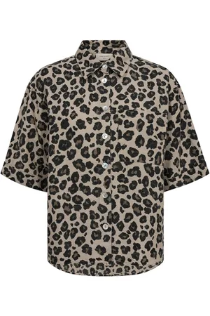 Freequent Blouse Fqlavisco Shirt 206036 Sand Melange W Black Dames