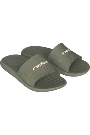 Rider Step Kids Slippers - Kinderen synthetische slippers - Green