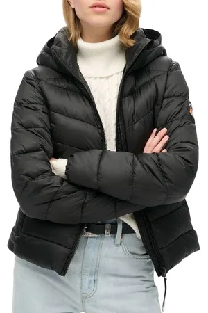 Superdry HOODED FUJI QUILT PADDED JKT Dames Jas