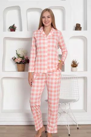 Merkloos Miss Merveille - Dames Pyjama Set - Katoen - - XXL
