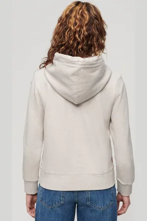 Superdry Hoodie met geborduurd Vintage-logo en grafische print - Dames - Hoodies