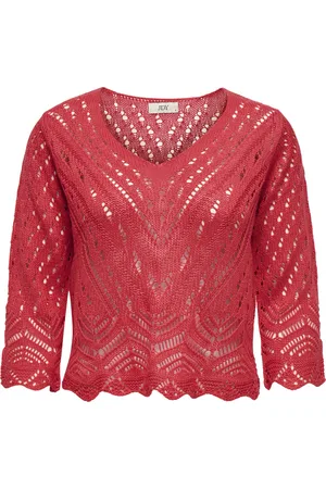 JDY NEW SUN 3/4 CROPPED PULLOVER KNT NOOS - Dames - Gebreide truien