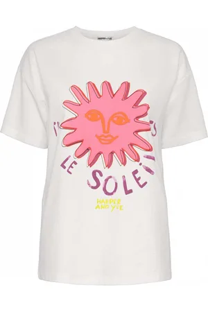Harper & Yve T-shirt Lesoleil Ss Hs25y305 101 Dames