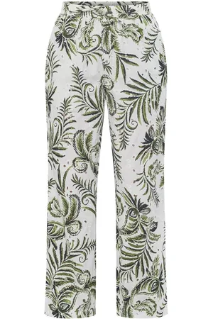 SisterS point Broek Gilma Pa2 18760 Cream/green Dames