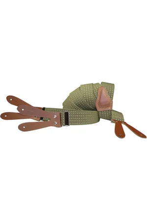 Pierre Mouton Bretel - Volwassenen - Loire Forte met Leertjes - - 120cm - 35mm - M - L