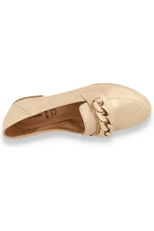 QS by s.Oliver Dames Mocassin Champagne 42