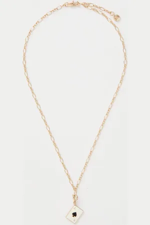 Fable England - Bedelketting - Ketting - Sieraad - Goudkleurig - One size - Oval Figaro