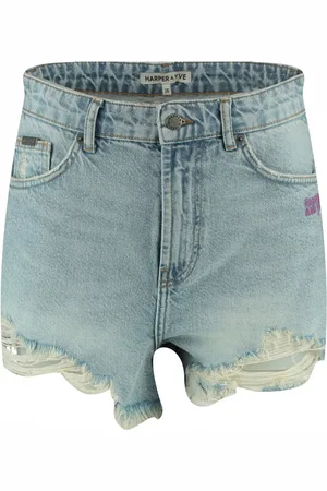 Harper & Yve Broek Yve Sh Hs25r103 401 Light Blue Dames