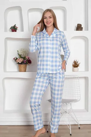 Merkloos Miss Merveille - Dames Pyjama Set - 100% Katoen - - L