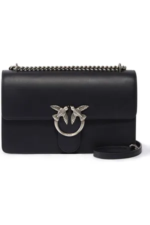 Pinko Schoudertas Love One Classic DC Zwart