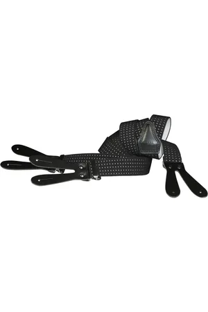 Pierre Mouton Bretel - Volwassenen - Loire Forte met Leertjes - - 120cm - 35mm - M - L