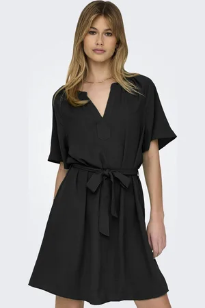 JDY DIVYA LIFE S/S V-NECK DRESS WVN DIA - Dames - Mini jurken