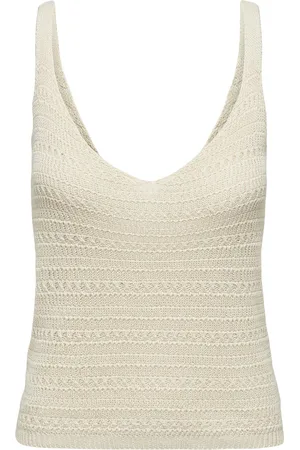 JDY TROPICA S/L V-NECK TOP KNT - Dames - Gebreide truien