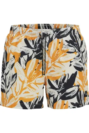 JACK & JONES JACK&JONES - JPSTMAUI JJSWIM FLOWER AOP AKM - Jongens - Zwembroeken