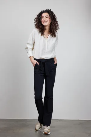 DIDI Dames Travel pants Flying in black maat 36