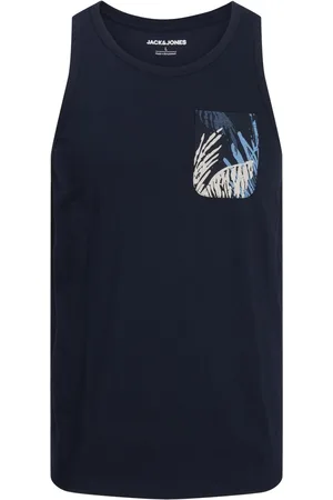 JACK & JONES JACK&JONES JJHAWAII POCKET TANKTOP SL Heren Tanktop