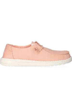 Hey dude Wendy Canvas Dames Instappers Pink
